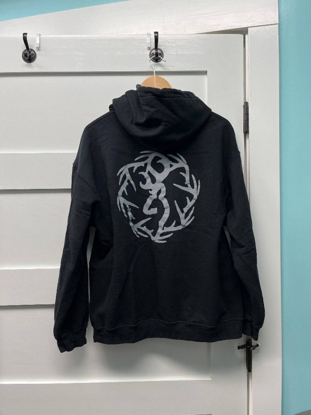 Browning sweatshirt hoodie with front pocket - Picture 3 of 4